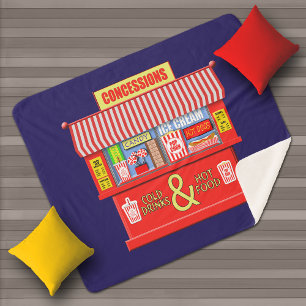 Couverture Sherpa Concessions De Théâtre De Film Coloré