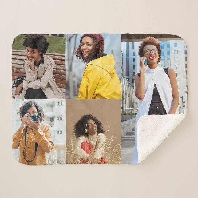 Couverture Sherpa Concevez votre propre collection photo 5 (Devant (Horizontal))