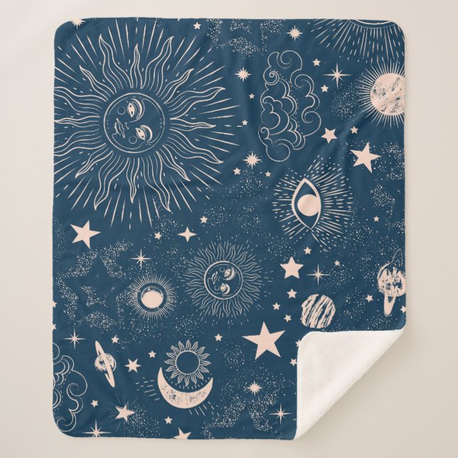 Couverture Sherpa Constellations galactiques : Conception de Motif s (Devant)