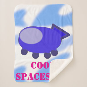 Couverture Sherpa Cool Bleu Vaisseau polaire