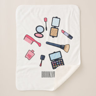 Couverture Sherpa Cosmétique / maquillage illustration