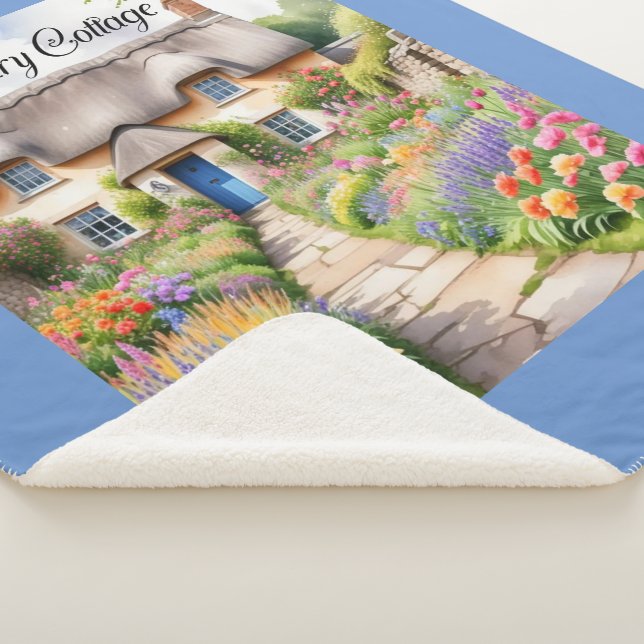 Couverture Sherpa "Country Cottage" (3/4)