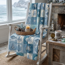 Couvre-lit botanique et vie marine côtière