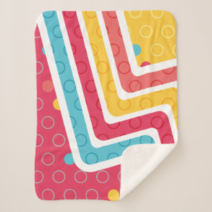 Couverture Sherpa Création géométrique