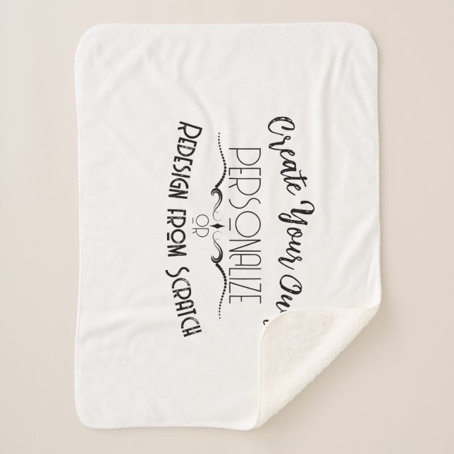 Couverture Sherpa Créez le Vôtre (Devant)