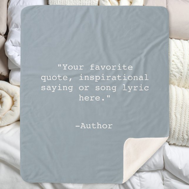 Couverture Sherpa Créez votre propre devis (Créateur téléchargé)