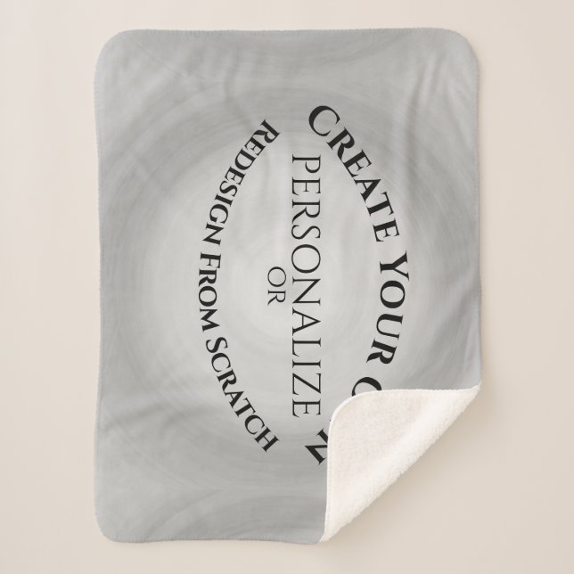 Couverture Sherpa Créez votre propre personnalisation (Devant)