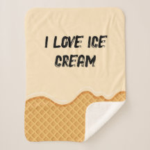 Crème glacée mignonne pour son illustration sucrée