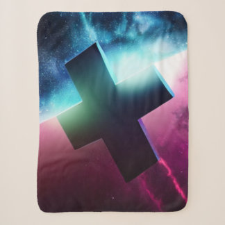 Couverture Sherpa Croix dans l'espace Sherpa Blanket