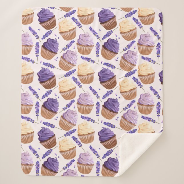 Couverture Sherpa Cupcakes Sherpa Blanket (Devant)