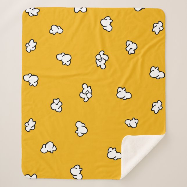Couverture Sherpa Cute Popcorn Clipart Popcorn ImagesPopcorn (Devant)