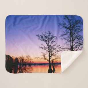 Couverture Sherpa Cyprès Bald Arbres Réserve nationale de faune, T