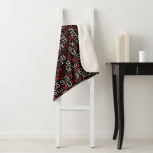 Couverture Sherpa cyrillique