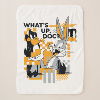 Couverture Sherpa DAFFY DUCK™ & BUGS BUNNY™ Glitch
