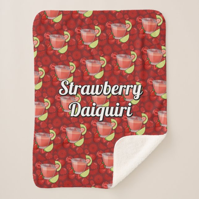 Couverture Sherpa Daiquiri aux fraises (Devant)