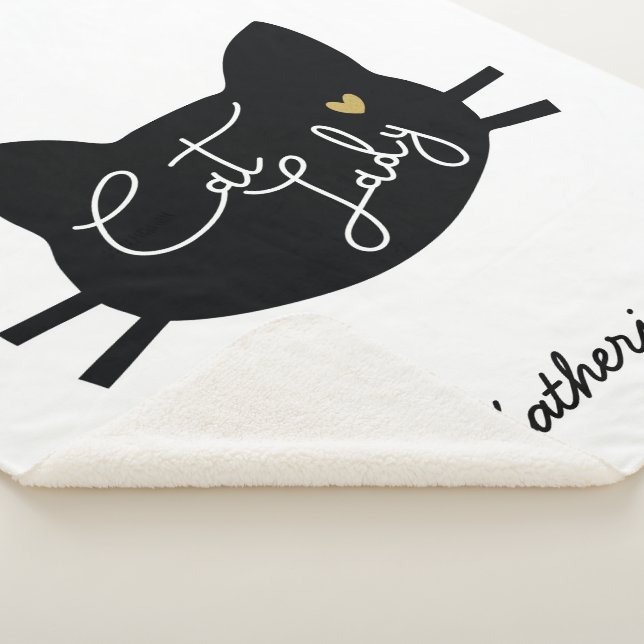 Couverture Sherpa Dame du chat (3/4)