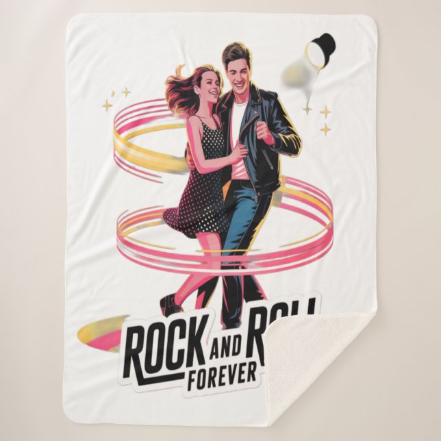 Couverture Sherpa Danse en couple  (Devant)