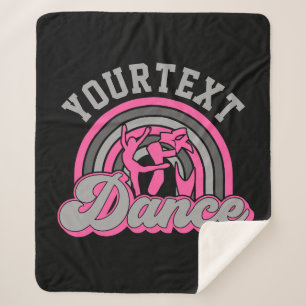 Couverture Sherpa Danseur de ballet AJOUTER DU TEXTE Danse classique
