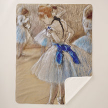 Danseuse de Dega avec ruban bleu