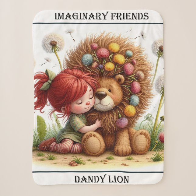 Couverture Sherpa Darling Dandelion (Devant)
