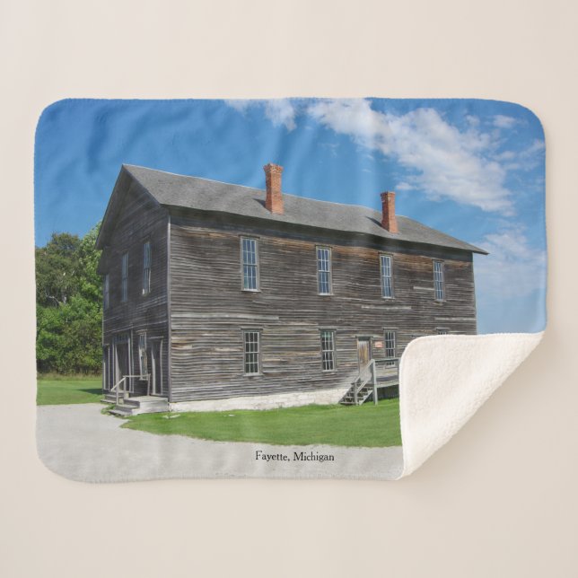 couverture sherpa de Fayette Opera House (Devant (Horizontal))