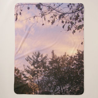 Couverture Sherpa de la Beauté du Crépuscule