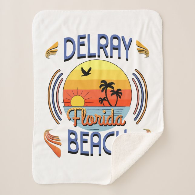 Couverture Sherpa Delray Beach, Floride (Devant)