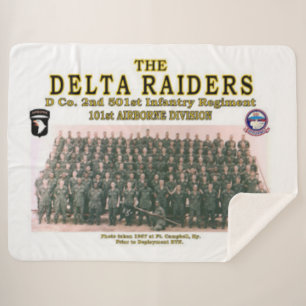 Couverture Sherpa DELTA RAIDERS à FT. CAMPBELL