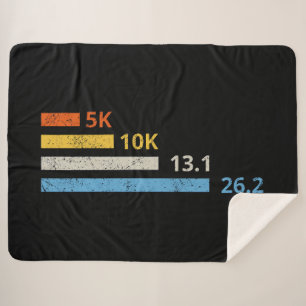 Couverture Sherpa Distances de course I - 5K 10K 13,1 26,2 Marathoni