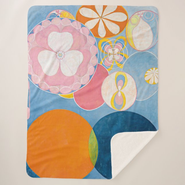 Couverture Sherpa Dix plus grandes, no 2, Enfance | Hilma af Klint | (Devant)