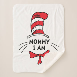 Couverture Sherpa Dr. Seuss Le Chat dans le Chapeau - Maman je sui