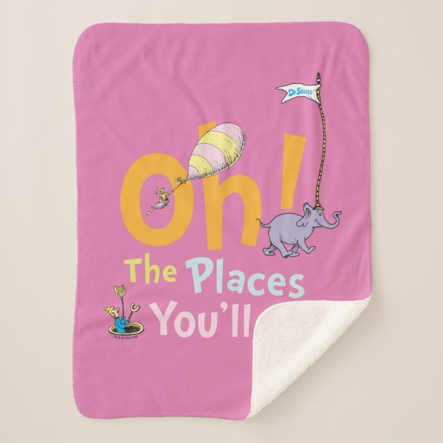 Couverture Sherpa Dr. Seuss | Oh ! La Parade des Endroits (Devant)