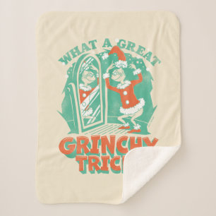Couverture Sherpa Dr. Seuss Quelle superbe astuce de Grinch !