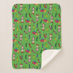 Couverture Sherpa Dr Seuss The Grinch Cindy-Lou Qui Motif
