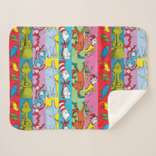 Couverture Sherpa Dr. Seuss Tranche de personnage