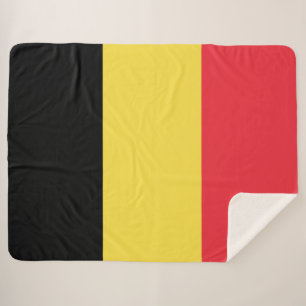 Couverture Sherpa Drapeau belge