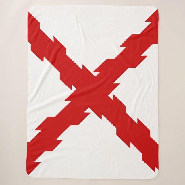 Couverture Sherpa Drapeau de Bourgogne (Devant)