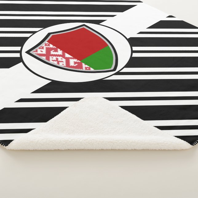 Couverture Sherpa drapeau de la Biélorussie (3/4)