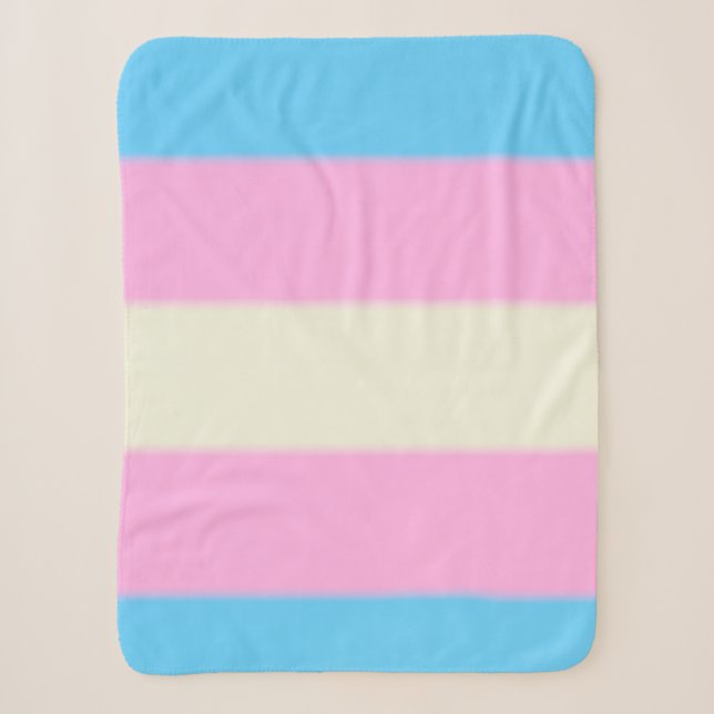 Couverture Sherpa Drapeau de la fierté transfusionnelle (Devant)