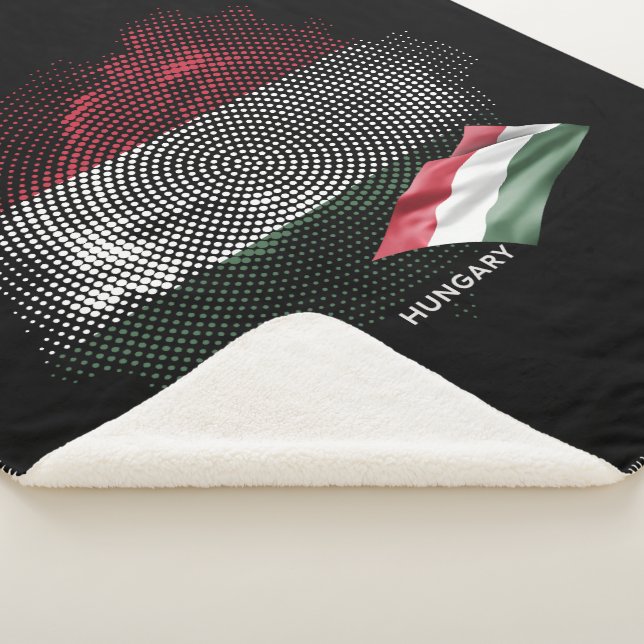 Couverture Sherpa Drapeau de la Hongrie (3/4)