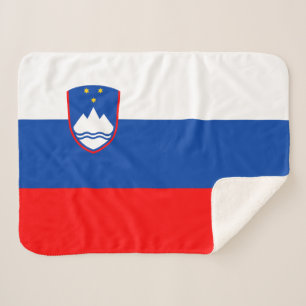 Couverture Sherpa Drapeau de la Slovénie