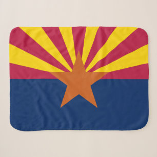 Couverture Sherpa Drapeau de l'État de l'Arizona