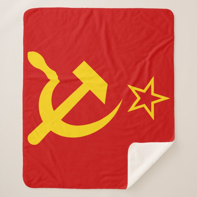 Couverture Sherpa Drapeau de l'URSS - Drapeau de l'Union soviétique (Devant)