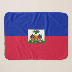 Couverture Sherpa Drapeau d'Haïti