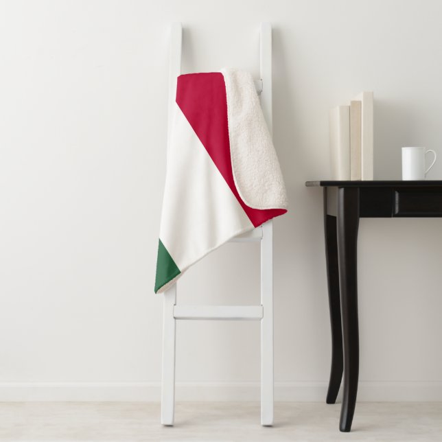 Couverture Sherpa Drapeau du Mexique (En situation)