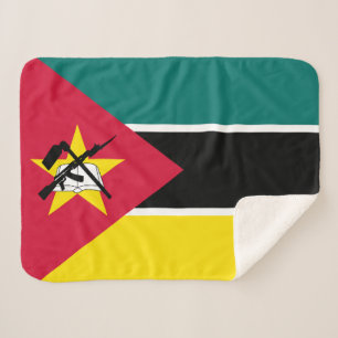 Couverture Sherpa Drapeau du Mozambique