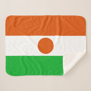 Couverture Sherpa Drapeau du Niger