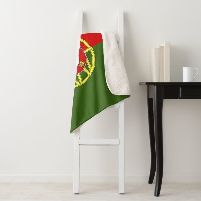 Couverture Sherpa Drapeau du Portugal (En situation)