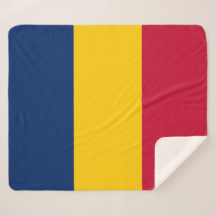 Couverture Sherpa Drapeau du Tchad (pays africain)