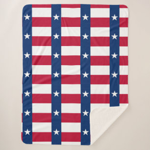 Couverture Sherpa Drapeau du Texas